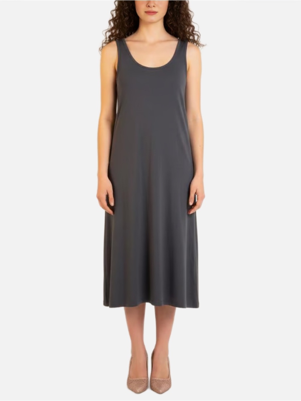 Navy Blue Sleeveless Dress